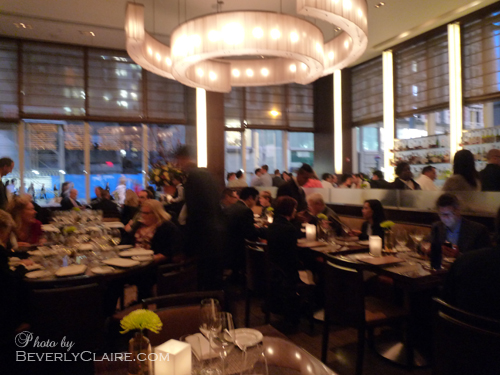 View of the Bar Room at Aureole New York