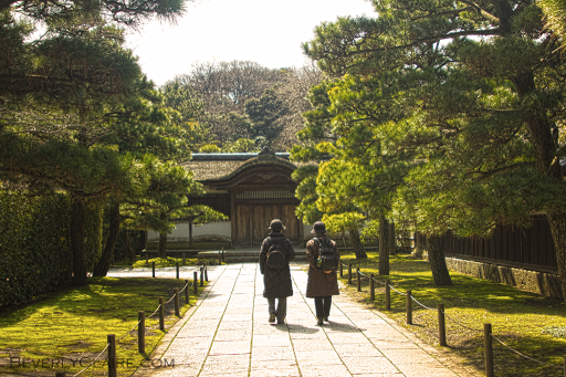 A walk with a friend at Sankeien Garden